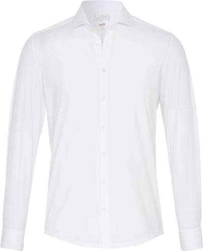 Pure H.Tico The Functional Shirt Wit - Maat 43 - Heren - Overhemden Formeel