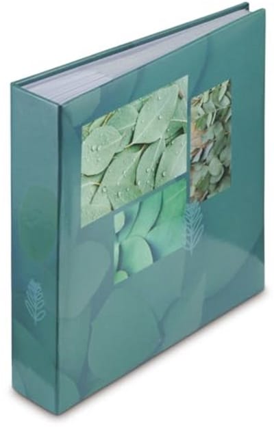 Fotoalbum met memo zone - Bewaar 200 foto's in stijl - 10x15 cm - Groen