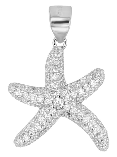 AKZENT Akzent Dames Hanger "Luzia" van 925 Sterlingzilver, gerhodineerd, duurzaam