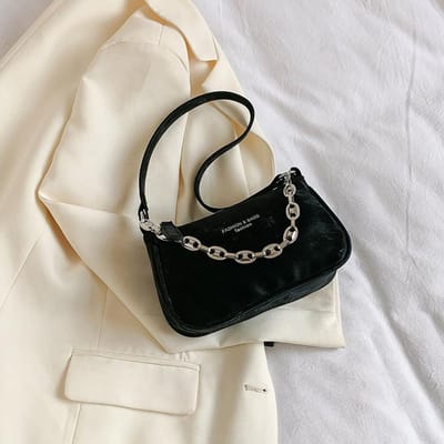 Niche Ontwerp Zachte Textuur Ketting Kleine Tas voor Vrouwen In de Lente Nieuwe Modieuze en Modieuze Crossbody Kleine Vierkante Tas voor Vrouwen gray