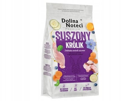 Dolina Noteci Premium - Droogvoer voor Honden - Konijn - Hoog Vleesgehalte - Natuurlijke Ingrediënten - Volledige Voeding