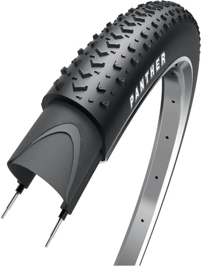 Obor Mountainbikeband - Snelheid en Wendbaarheid - 26x1.95 - Zwart - Zonder Reflectie
