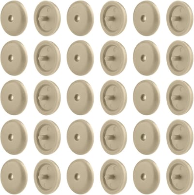 Gordelknop Kit - Riem Stopper - Veiligheid Verhogen - Universele Pasvorm - 15mm Diameter - Beige