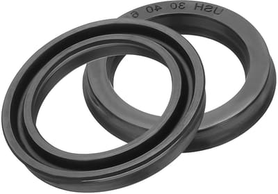 Olieafdichtingen 30 x 40 x 6 mm - Set van 2 Nitril Rubberen Lipafdichtingen voor Motoren, Cilinders en Afvoerpluggen