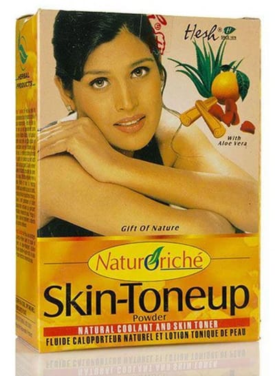 Gezichtsmasker 'Skin Tone Up', ayurvedisch, Hesh, 100 gram
