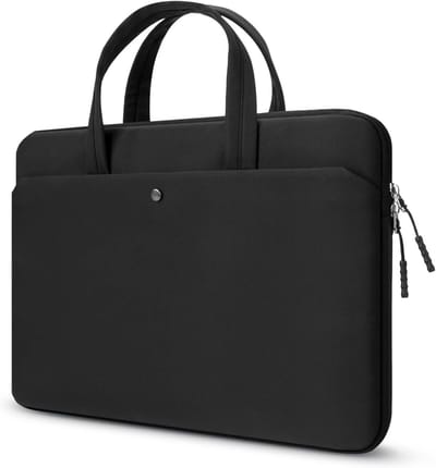 Laptop Sleeve voor 15.6 en 16 inch Laptops - Beschermende Tas voor Chromebook, Gaming en Notebook - Zwart