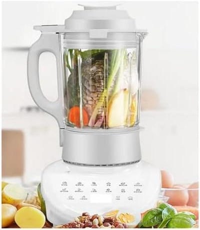 Krachtige Aanrecht Blender - Keukenmixer Snel - Smoothies Maken - LCD Touchscreen - 1750ml Capaciteit - Wit