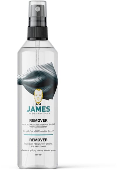 James Remover 250 ml – Vlekverwijderaar voor Harde Vloeren – Verwijdert Inkt, Nagellak, Lijm & Verf – Voor PVC, Laminaat & Tegels