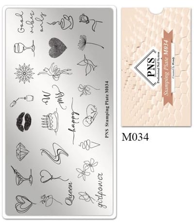 PNS Stamping Plate MINI M034