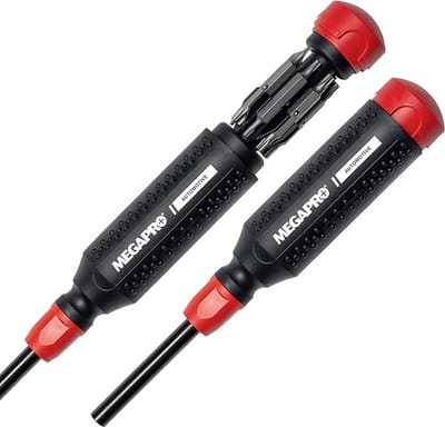 Megapro 15-in-1 Automotive Multibit Schroevendraaier – Schroevendraaierset met Automotive Bitset – Voor Auto-onderhoud en Garagewerk