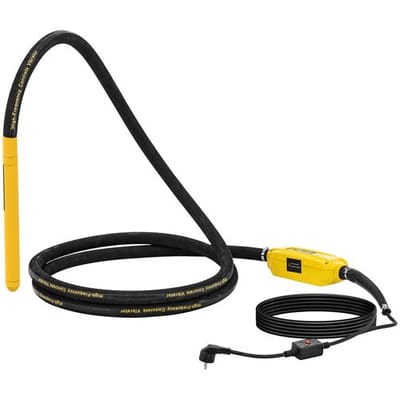 MSW Hoogfrequent betontriller met omvormer - 1200 W - 440 x 40 mm - 230 V 10062101