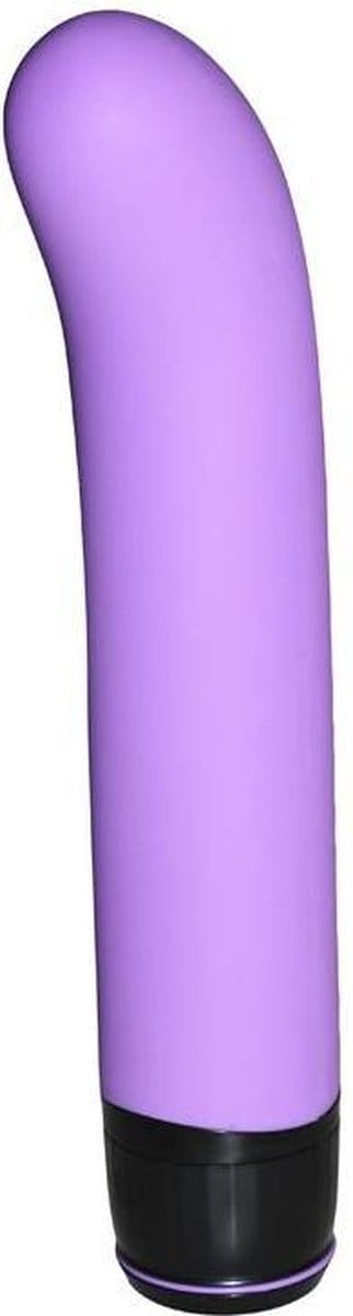 Sweet Smile – G-Spot Vibrator met Licht Gebogen Kop voor de Extra Gevoelige Plekjes – Paars