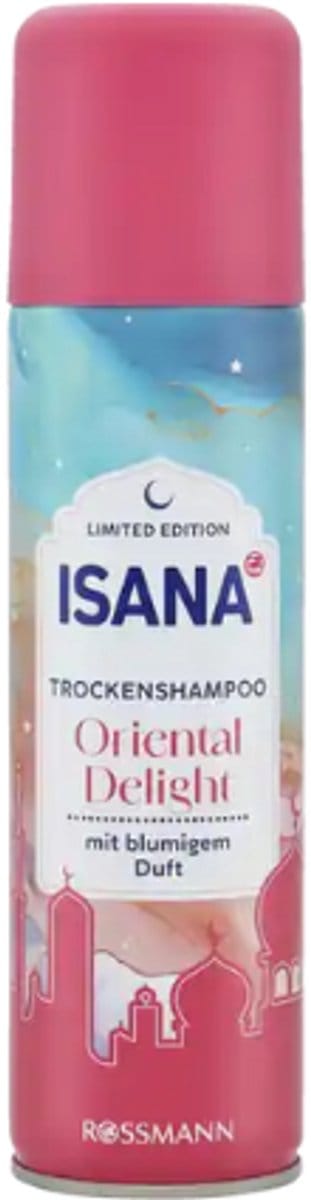 ISANA Droogshampoo Oriental Delight | 1x 200ml - 1001 Nacht - Bloemige Geur | Limited Edition 2025
