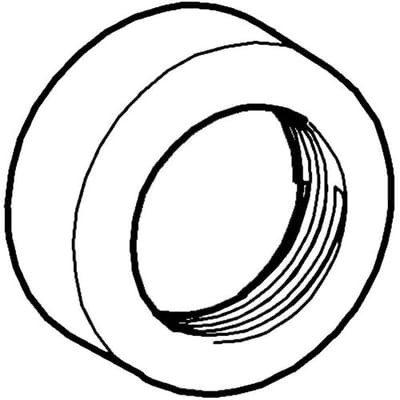 Hansa replacement rosette with seal 59913105