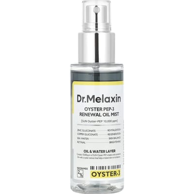 Dr.Melaxin, Oyster Pep-3 Renewal Oil Mist, 100ml (3.38fl oz) white