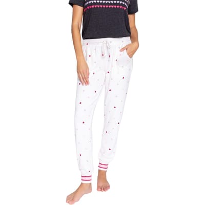 PJ Salvage Dames/Dames Heart Comfort Pyjamabroek (Gebroken wit)