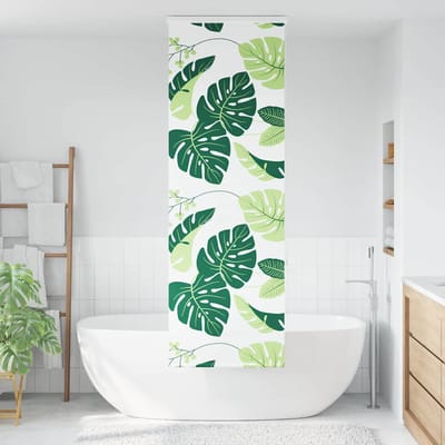 vidaXL - Doucherolgordijn - met - cassette - 60x240 - cm - stofbreedte - 56 - cm