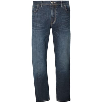 Jan Vanderstorm herren Jeans Met Lage Taille - 31 - donkerblauw - Plus Size