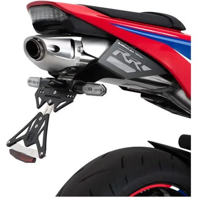 Motorfiets kentekenplaathouder voor originele knipperlichten Barracuda Honda CBR600RR