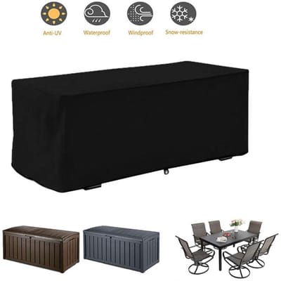 Opberghoes voor tuinmeubelen – Waterdicht Oxford-doek – UV-beschermend – 123x62x55 cm – Inclusief opbergtas