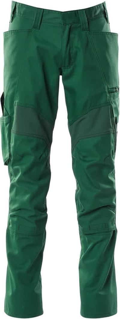 Mascot Accelerate Broek met kniezakken 18579-442 - Groen - C46 - 76