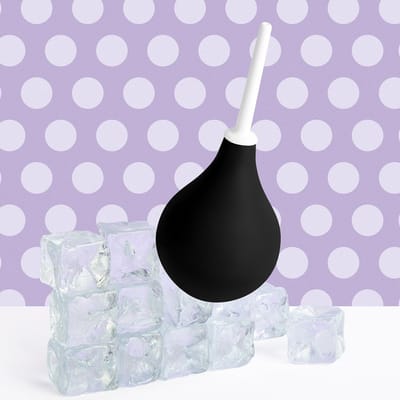 Rimba - Anaal Douche - Intiem Douche Met Zwarte Ballon - 143 cc