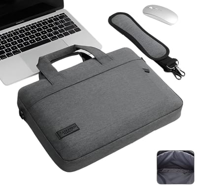 CarryQuest® - Laptoptas - 13 Inch - Oxford-stof - Universele Compatibiliteit - Grijs