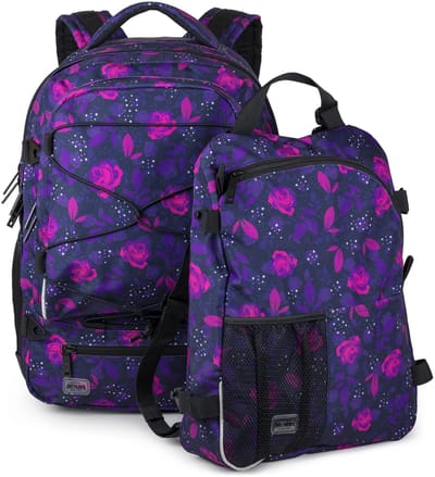 JEVA Supreme Dark Rose - Rugzak met Sporttas