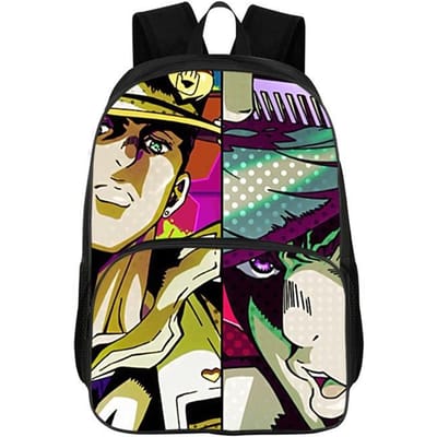 JoJo's Bizarre Adventure Rugzak Schoolrugzak Tas Bedrukking Schooltas Rugzak Student Rugzak Tas voor Jongens Meisjes Beste Cadeau
