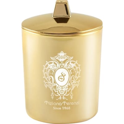 Tiziana Terenzi Cassiopea Scented Candle In Gold Glass 170 G + Lid (unisex)
