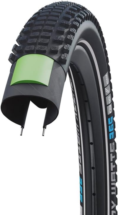 Vouwbanden Fiets - All-Season Band - Veilig Fietsen - DoubleDefense Bescherming - 29x2.60 Inch - Zwart