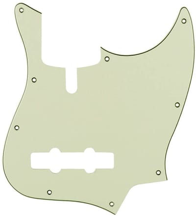 Boston M4V-310-M pickguard, Sire Marcus Miller V-series 4-string, 3 ply, mint green