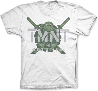Teenage Mutant Ninja Turtles TMNT Mutated in 1984 T-shirt White