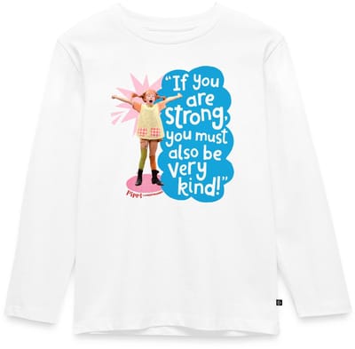 Pippi Langkous Gestrekte Pippi Met Spreuk Premium T-Shirt Kinderen