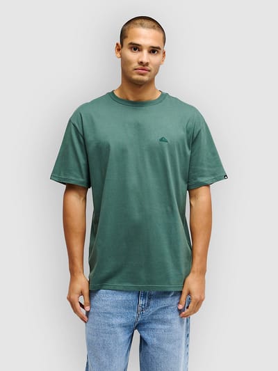 Quiksilver Salt Water T-shirt Met Korte Mouwen Groen L Man