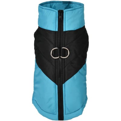 Veste imperméable pour chien, manteau pour chiot, vêtements imperméables pour animaux de compagnie pour petits chiens et moyens, gilet pour chat, pull, costume de chihuahua, bouledogue français S black