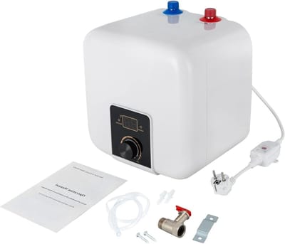 Doorstroomboiler - Mini Boiler - Warm Water - Compact Model - 8 Liter - Wit
