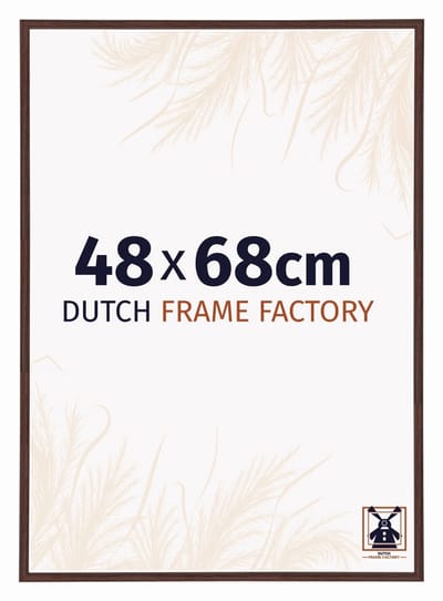 Fotolijst 48x68 cm - Kunststof - Bruin - Angers
