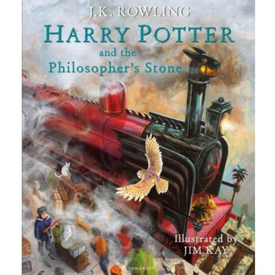 Harry Potter en de Steen der Wijzen door J.K. Rowling Hardback Boek 9781408845646
