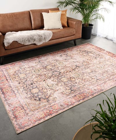 Vintage vloerkleed - Fade Prestige beige 190x290 cm