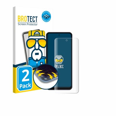 BROTECT - Screenprotector voor Acer Acerone Liquid S262F5 - Folie Beschermfolie transparant volledig dekking - 2 Stuks