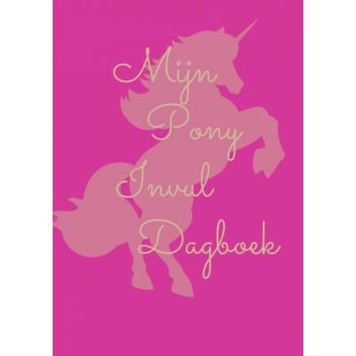 Mijn Pony Invul Dagboek Roze - Kris Degenaar
