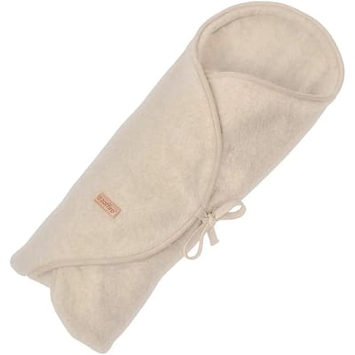 Zaffiro Light Sierra Beige 0-12 mnd Wollen Inbakerdeken