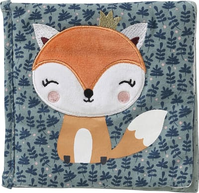 Vertbaudet Geschenkdoos met 3 stuks: knuffeldoek + rammelaar + prentenboek