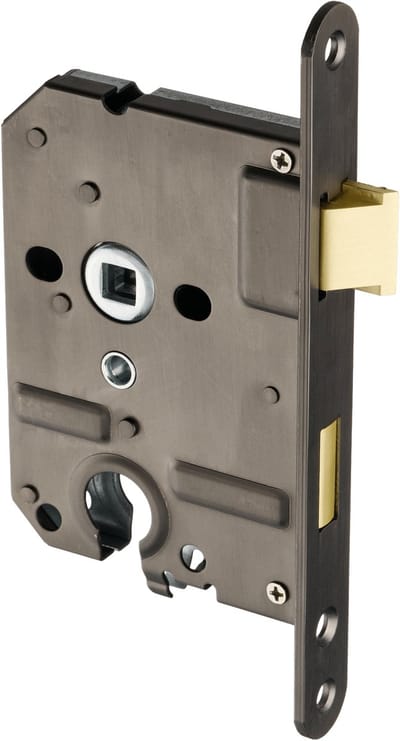Ostiumhome® - Binnenwerk - Gun Metal Cilinderslot - Loopslot - PC55 mm - Inclusief montagemateriaal