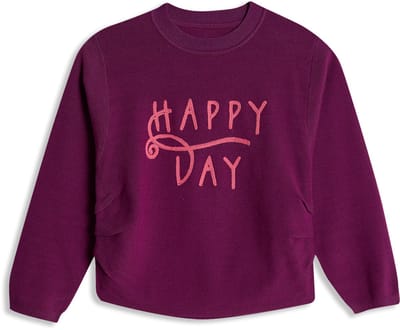4PRESIDENT Sweater meisjes - Pink - Maat 92 - Meisjes trui