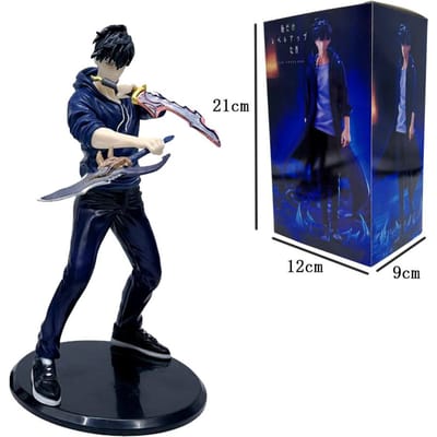 Solo Leveling Sung Jinwoo Anime Figuur Alleen Ik Level Omhoog Ga Ken Shun Mizushino Actiefiguur Verzamelbaar Model Poppen Speelgoed
