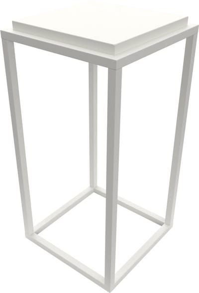 Steellish Zuil Ceasar - Sokkel - Plantentafel - Metaal - Zwart - 100cm