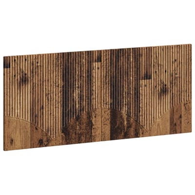 vidaXL - Wandgemonteerd - Hoofdbord - HOORN - Oud - hout - Bewerkt - hout