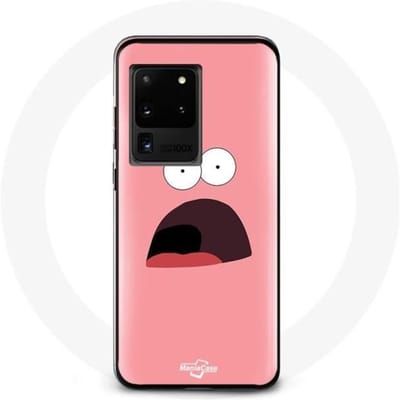 Hoesje voor Samsung Galaxy S20 Ultra Patrick Star Spongebob Squarepants Roze roze